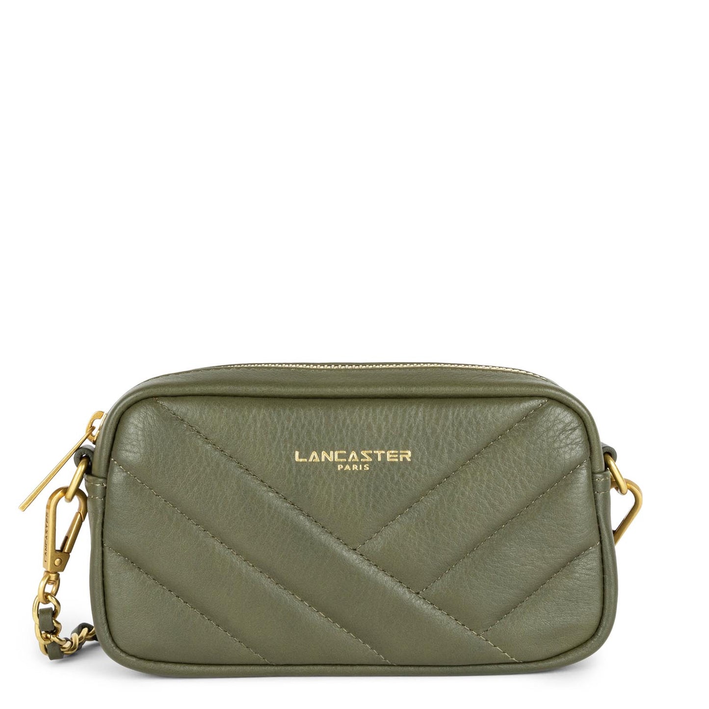 mini pochette smartphone - soft matelassé #couleur_kaki
