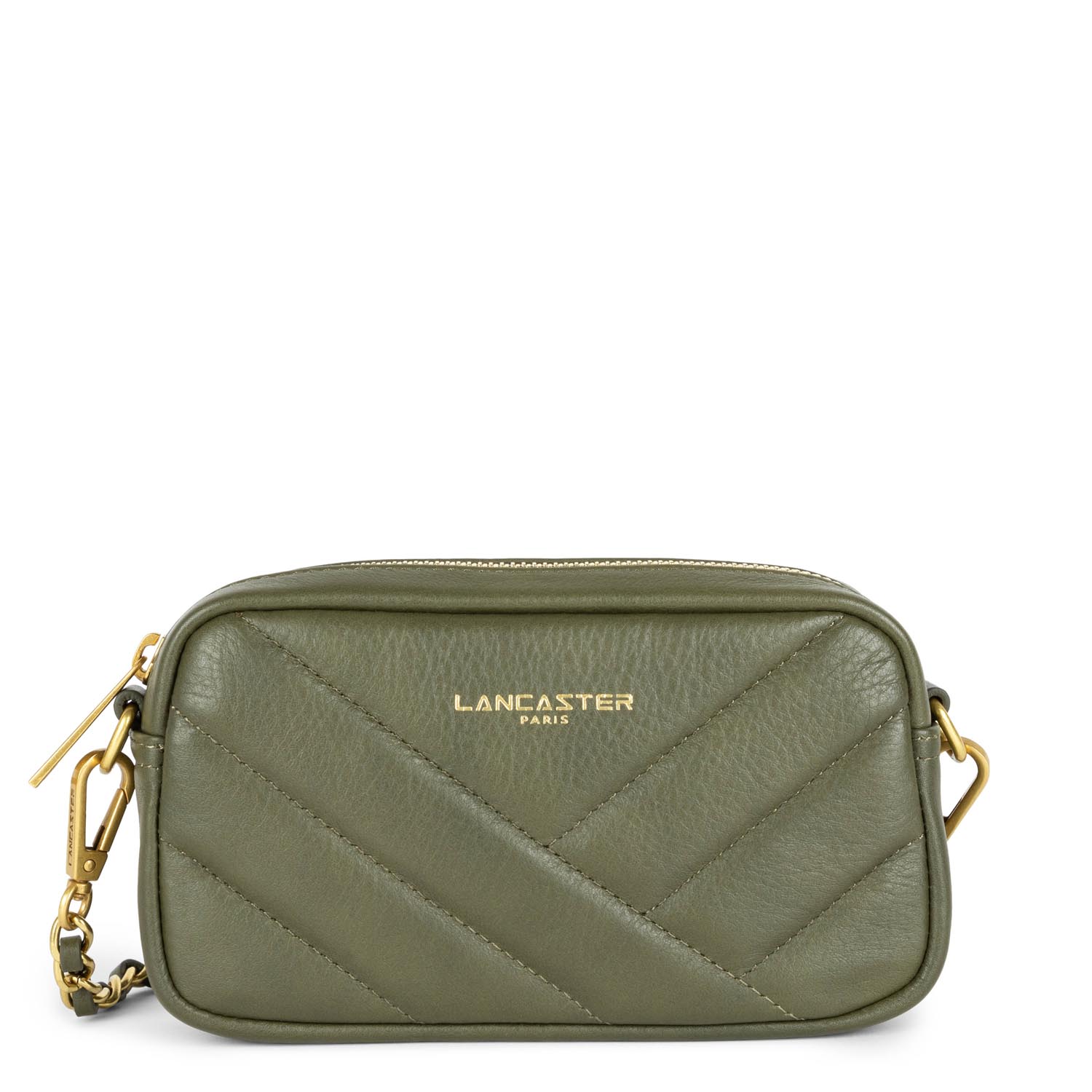 mini pochette smartphone - soft matelassé #couleur_kaki