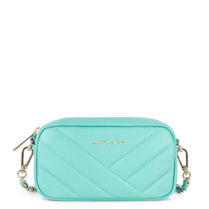 mini pochette smartphone - soft matelassé #couleur_lagon