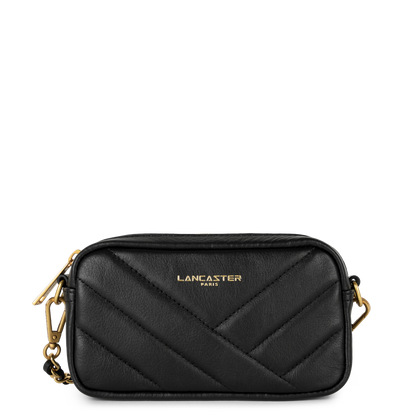 mini pochette smartphone - soft matelassé #couleur_noir