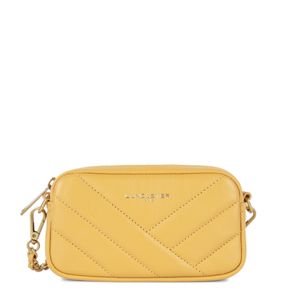 mini pochette smartphone - soft matelassé #couleur_ocre