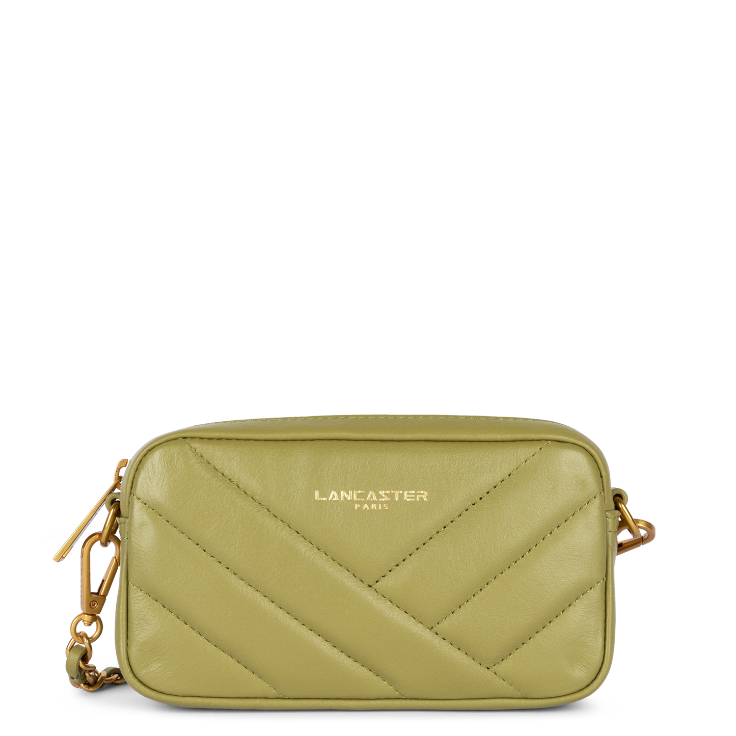 mini pochette smartphone - soft matelassé #couleur_olive