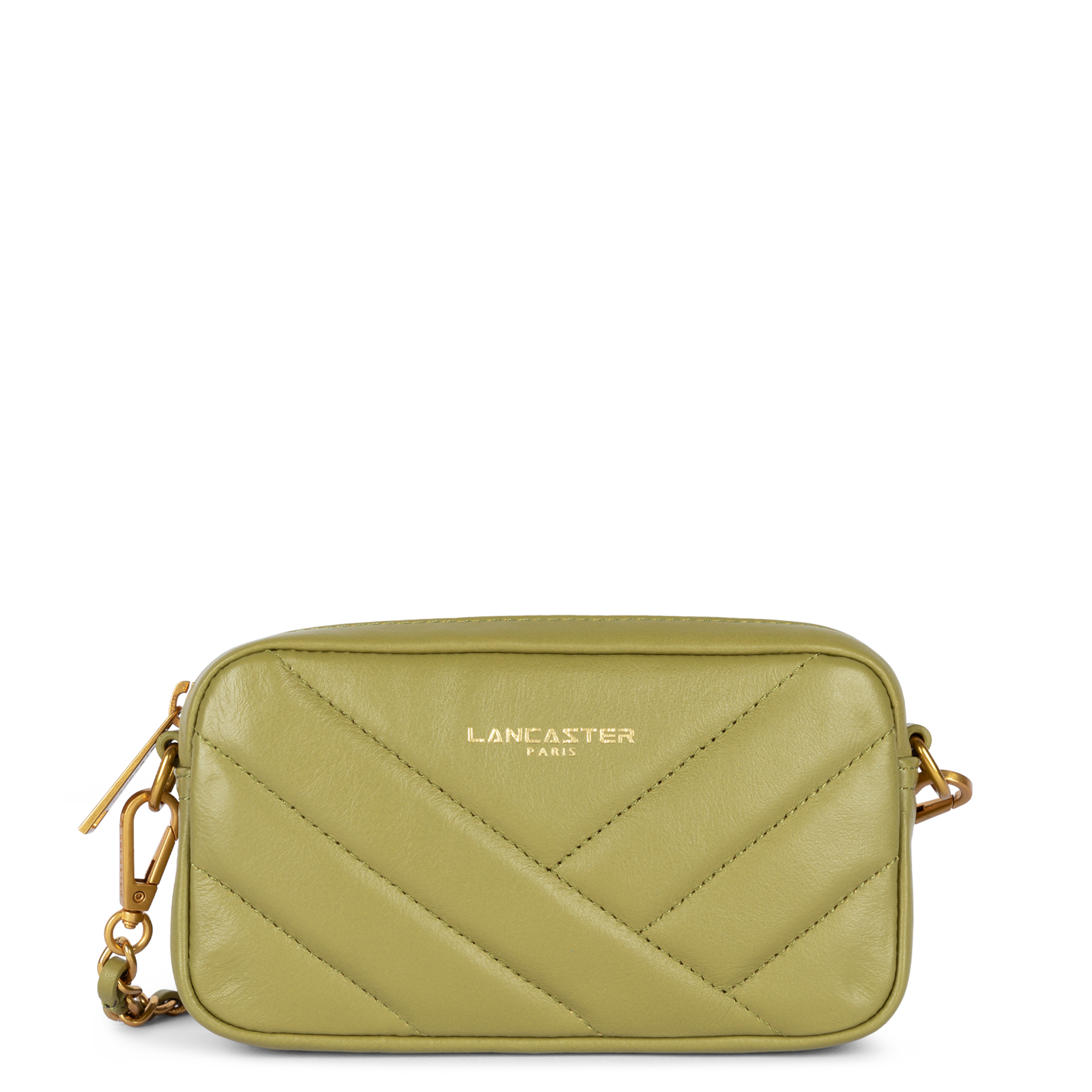 mini pochette smartphone - soft matelassé #couleur_olive