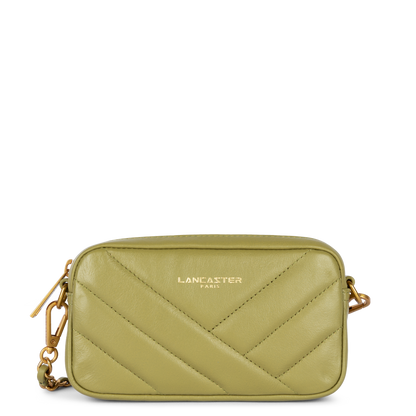 mini pochette smartphone - soft matelassé #couleur_olive