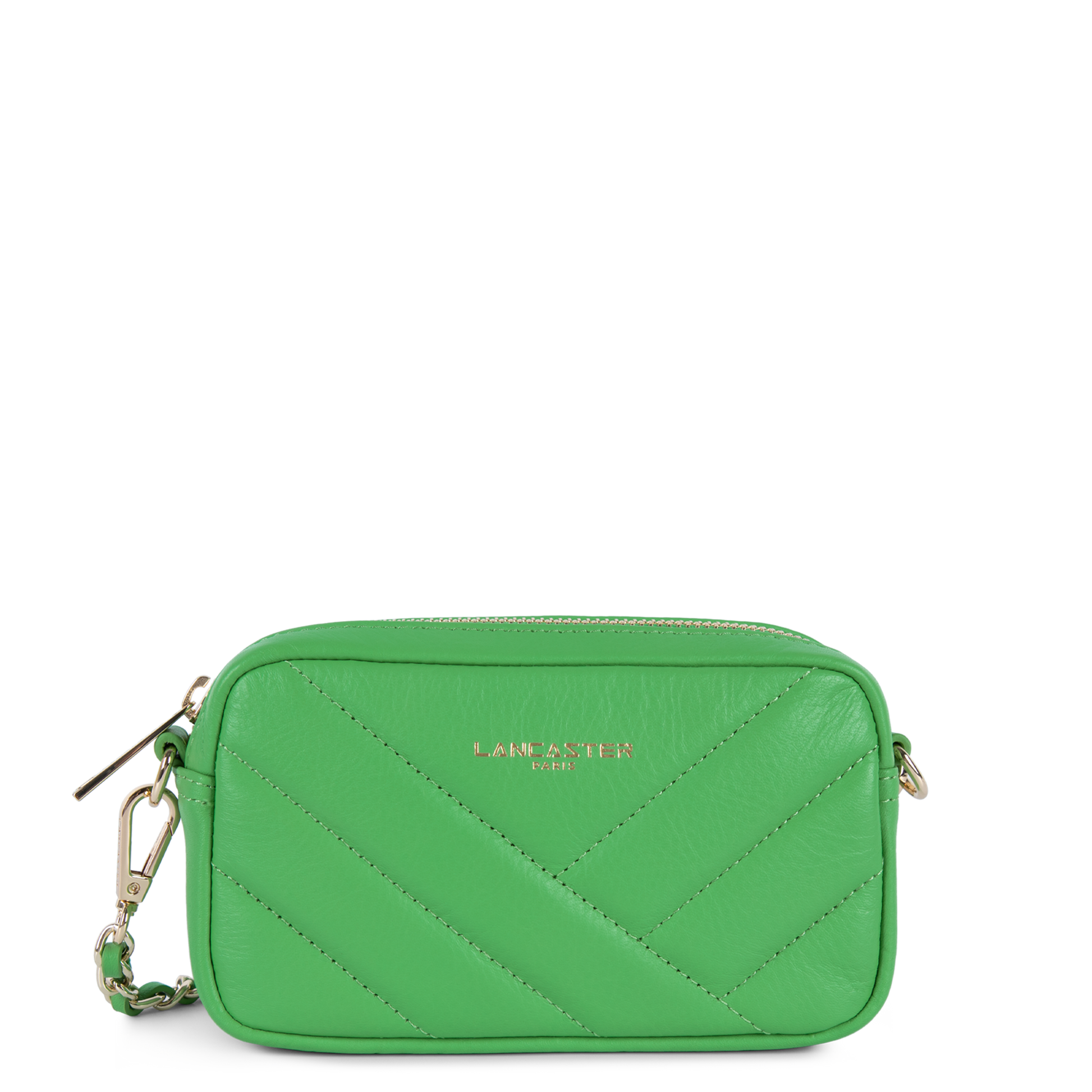 mini pochette smartphone - soft matelassé #couleur_vert-colo