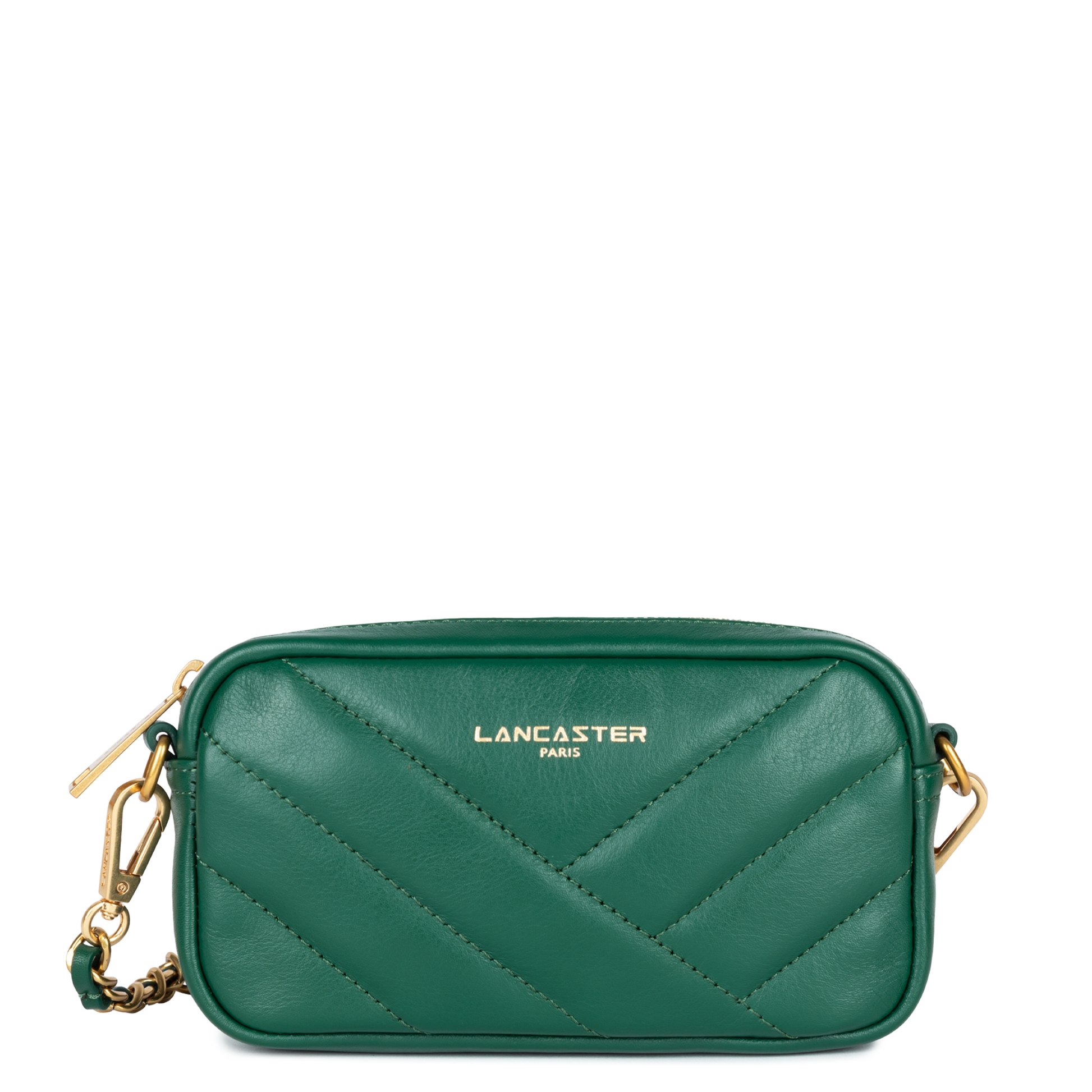 mini pochette smartphone - soft matelassé #couleur_vert-fonc