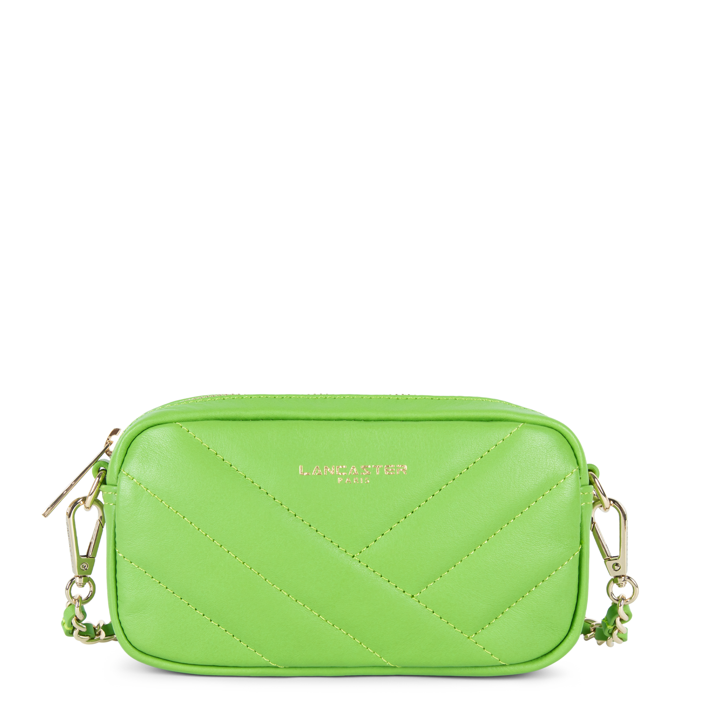 mini pochette smartphone - soft matelassé #couleur_vert-mousse