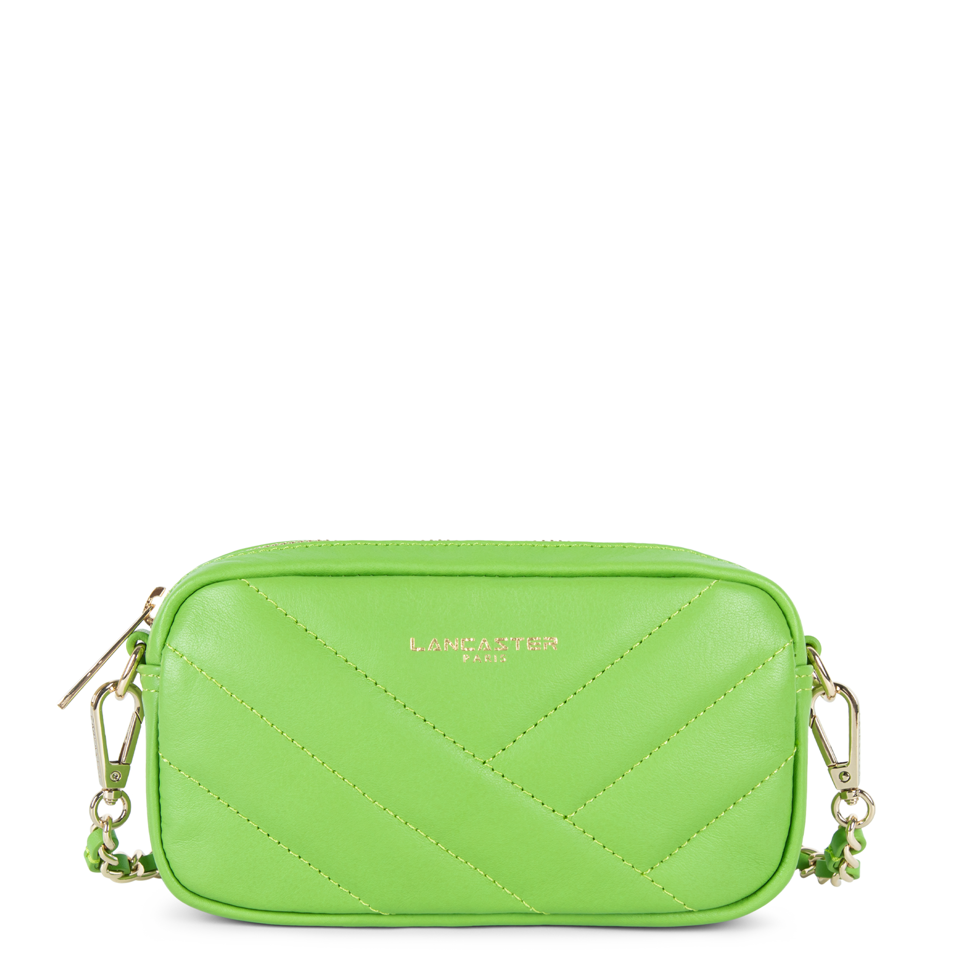 mini pochette smartphone - soft matelassé #couleur_vert-mousse