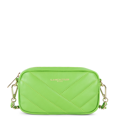 mini pochette smartphone - soft matelassé #couleur_vert-mousse