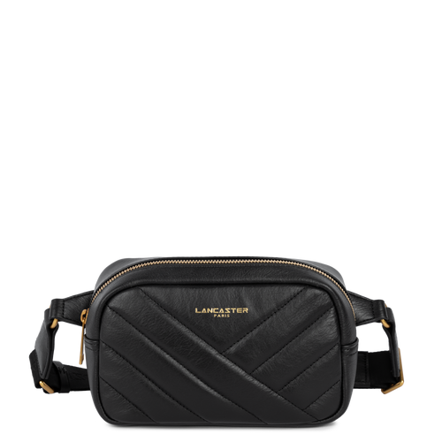 sac banane - soft matelassé #couleur_noir