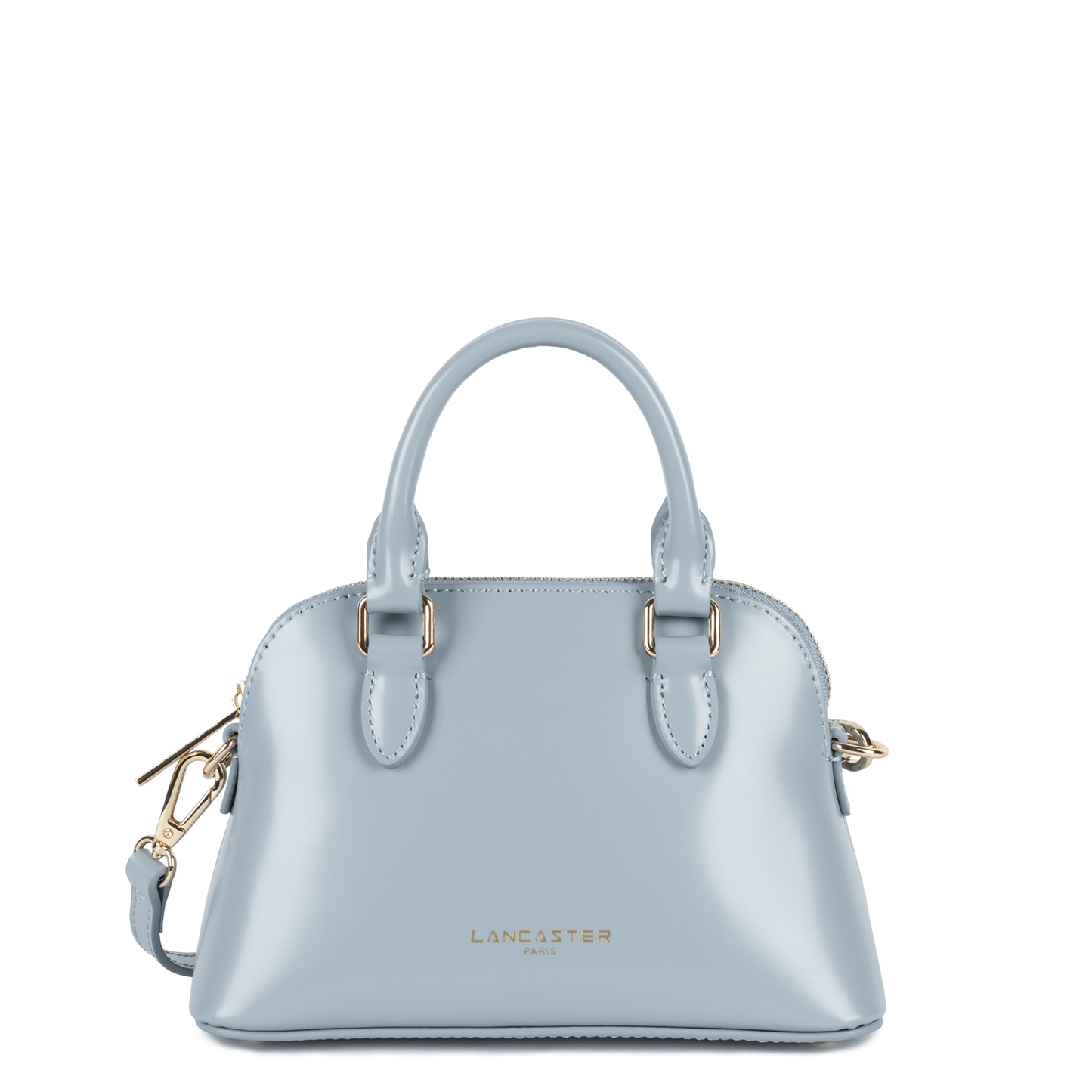petit sac demi lune - gelato jia #couleur_bleu-cendre