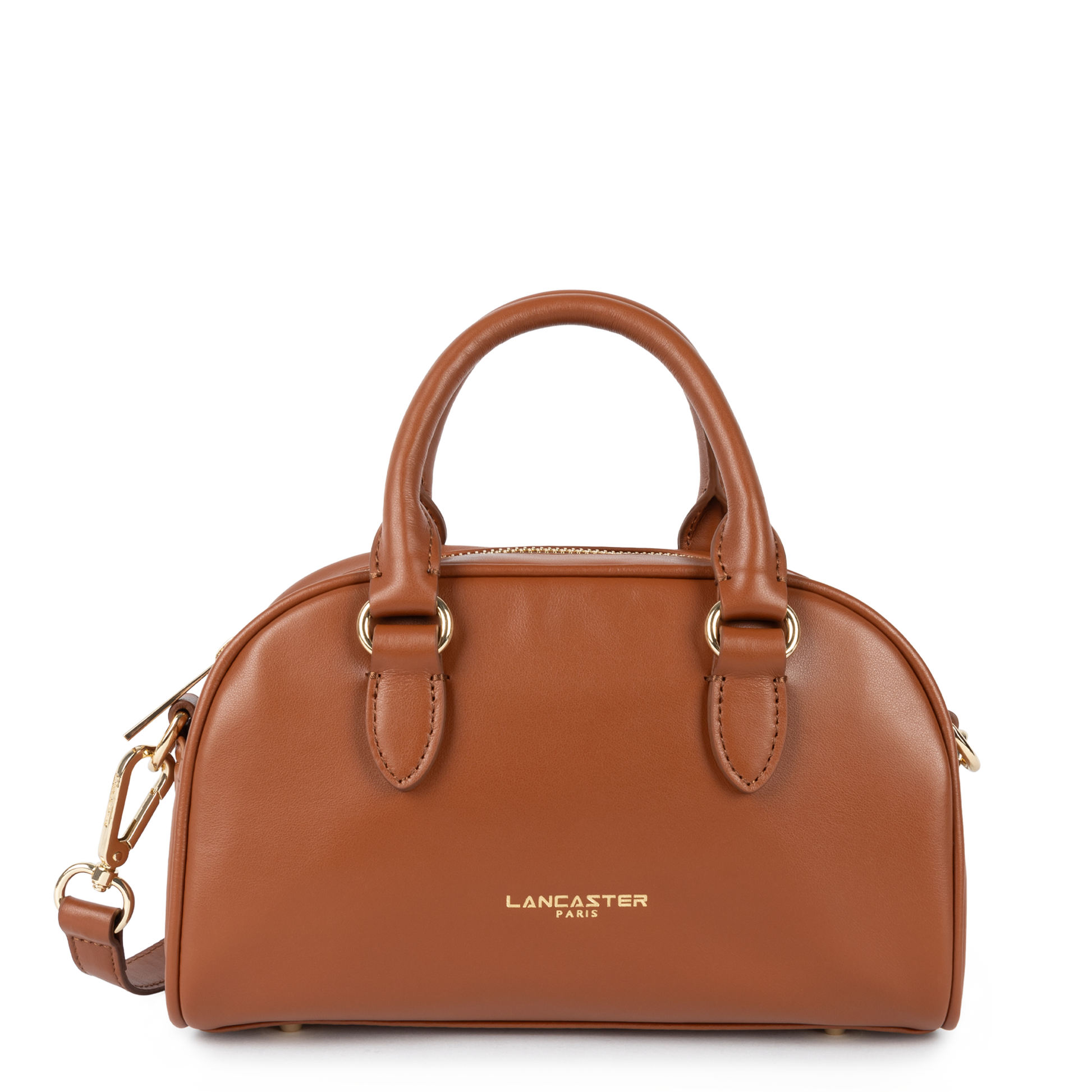petit sac à main bowling - donna bow #couleur_camel-fonc