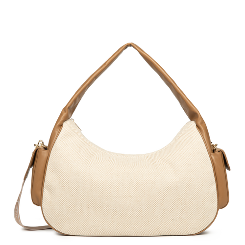 très grand sac de voyage - julia summer #couleur_camel-beige
