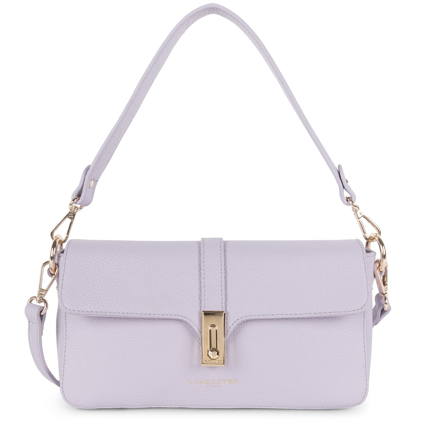 sac baguette - foulonné milano #couleur_lilas
