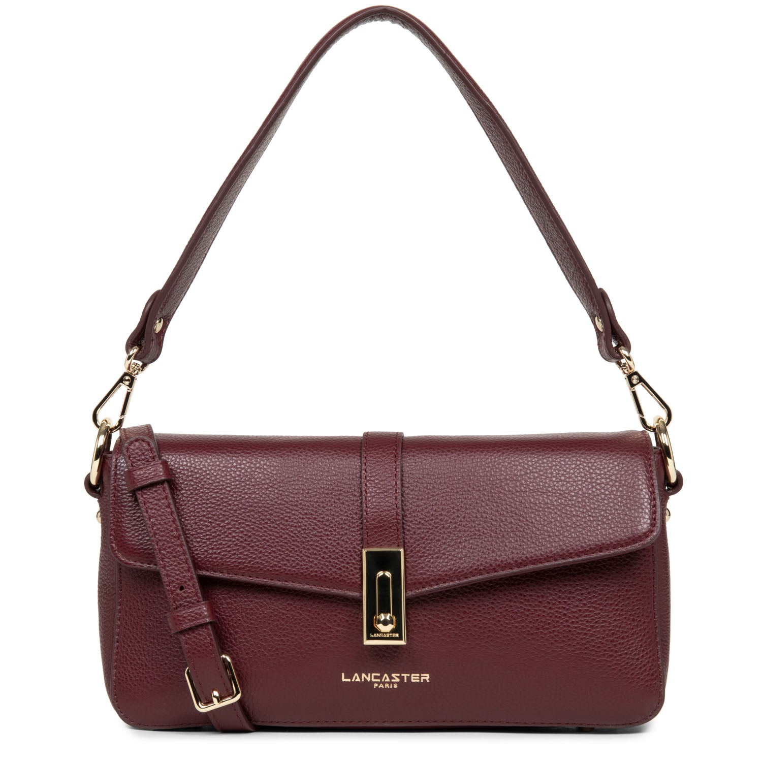 sac baguette - foulonne milano #couleur_pourpre