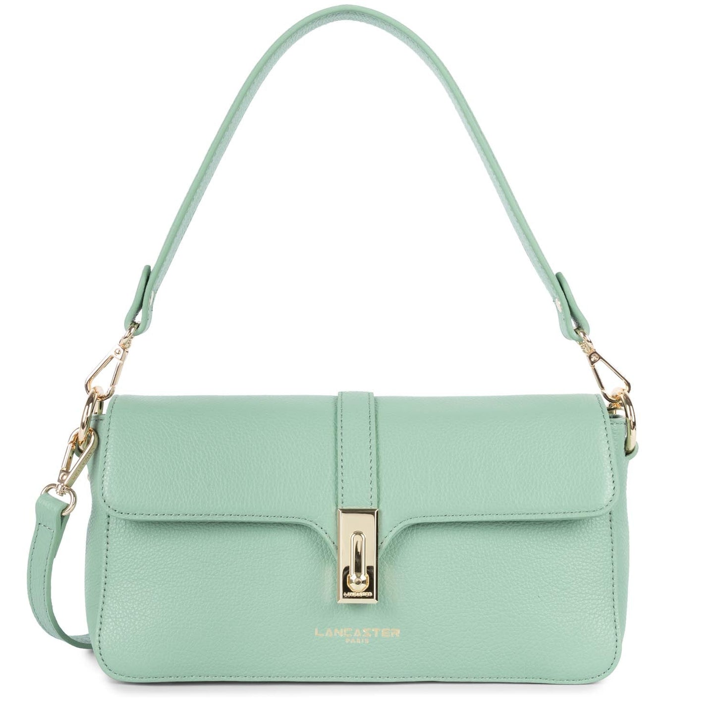 sac baguette - foulonné milano #couleur_vert-gris