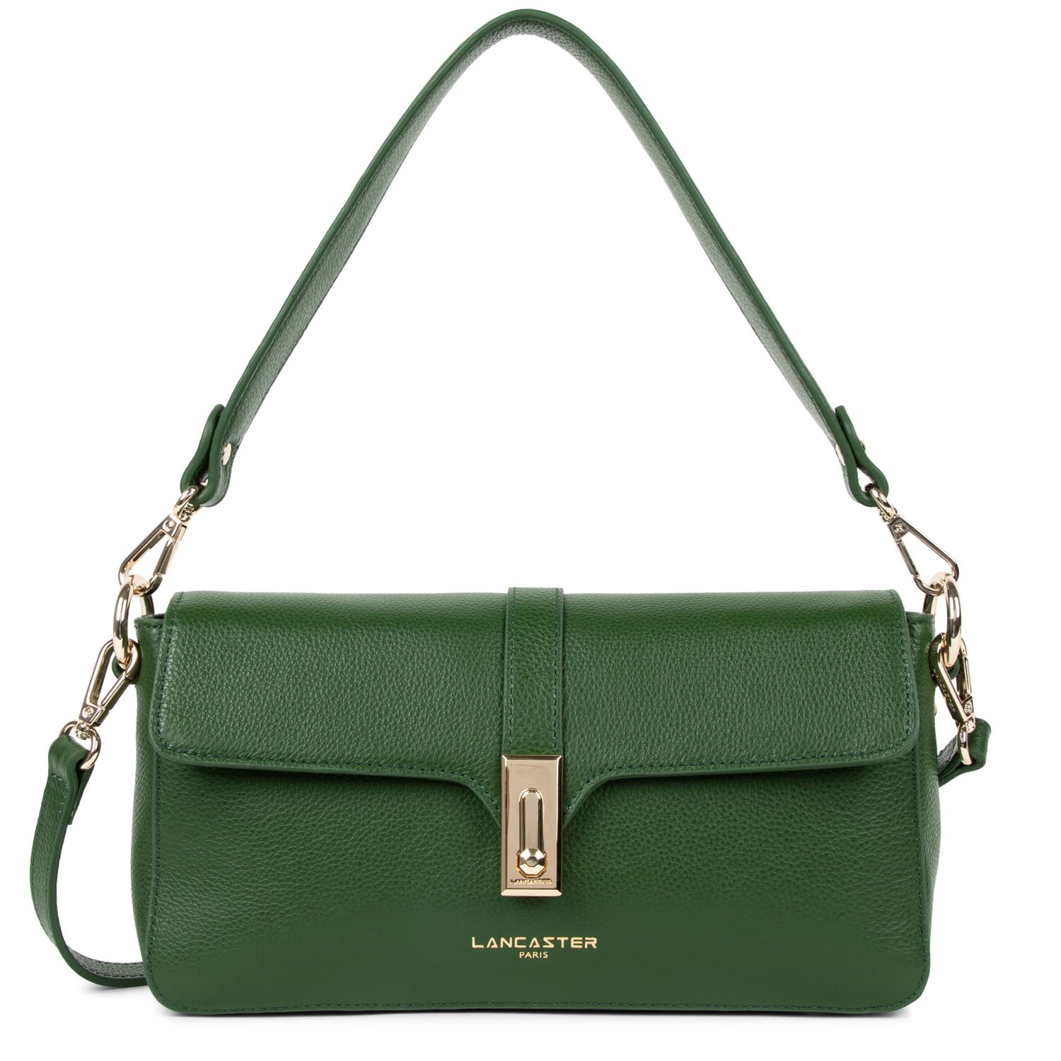 sac baguette - foulonné milano #couleur_vert-pin