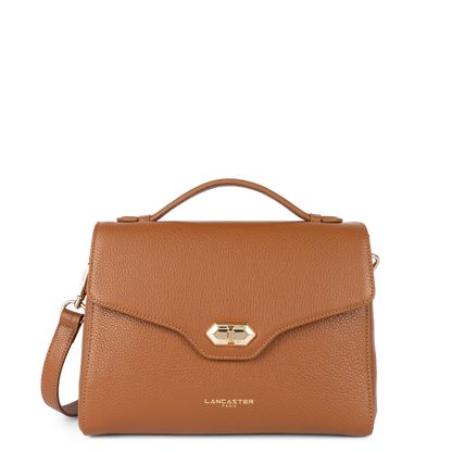 sac à main - foulonné milano #couleur_caramel