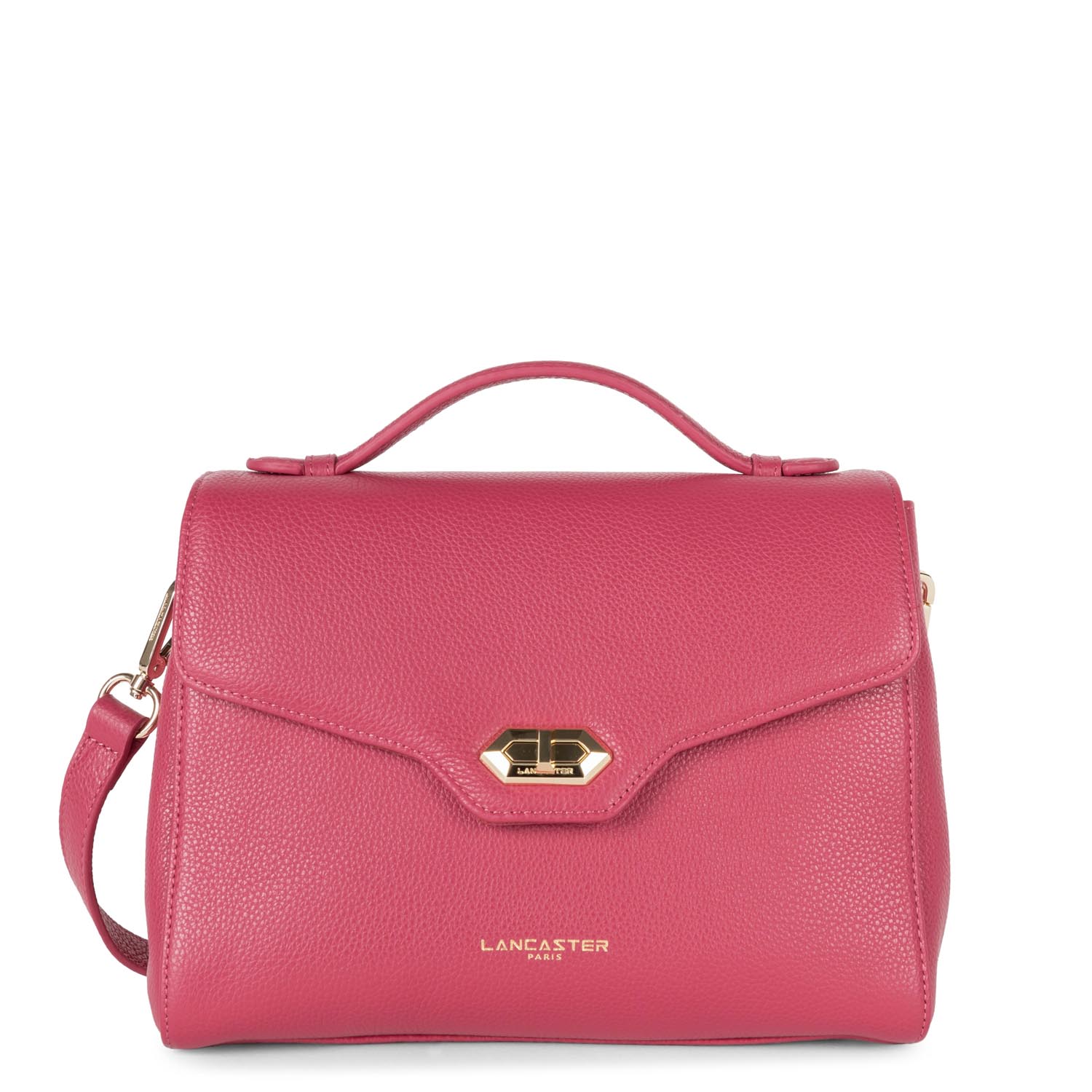 sac à main - foulonné milano #couleur_fuxia