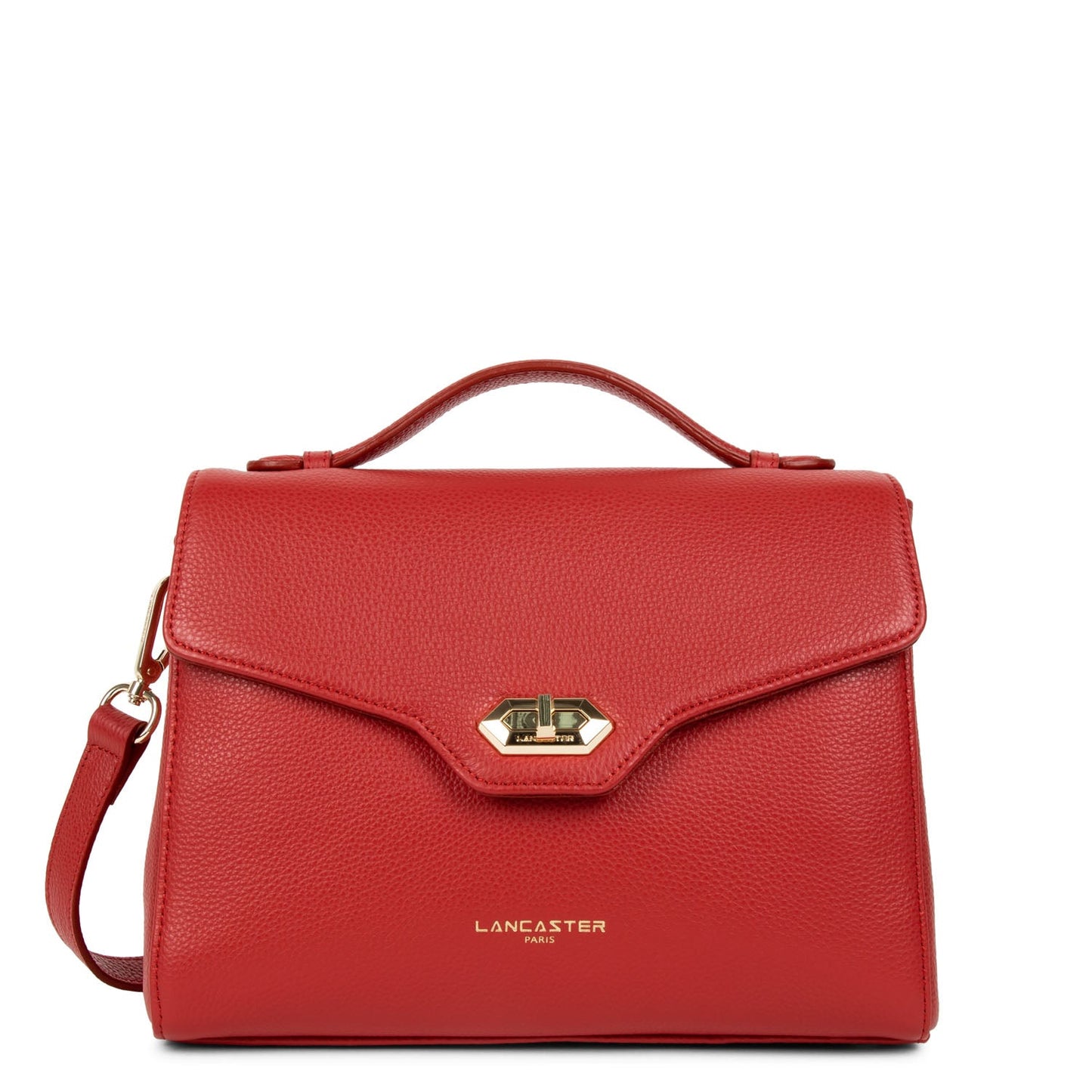 sac à main - foulonné milano #couleur_rouge