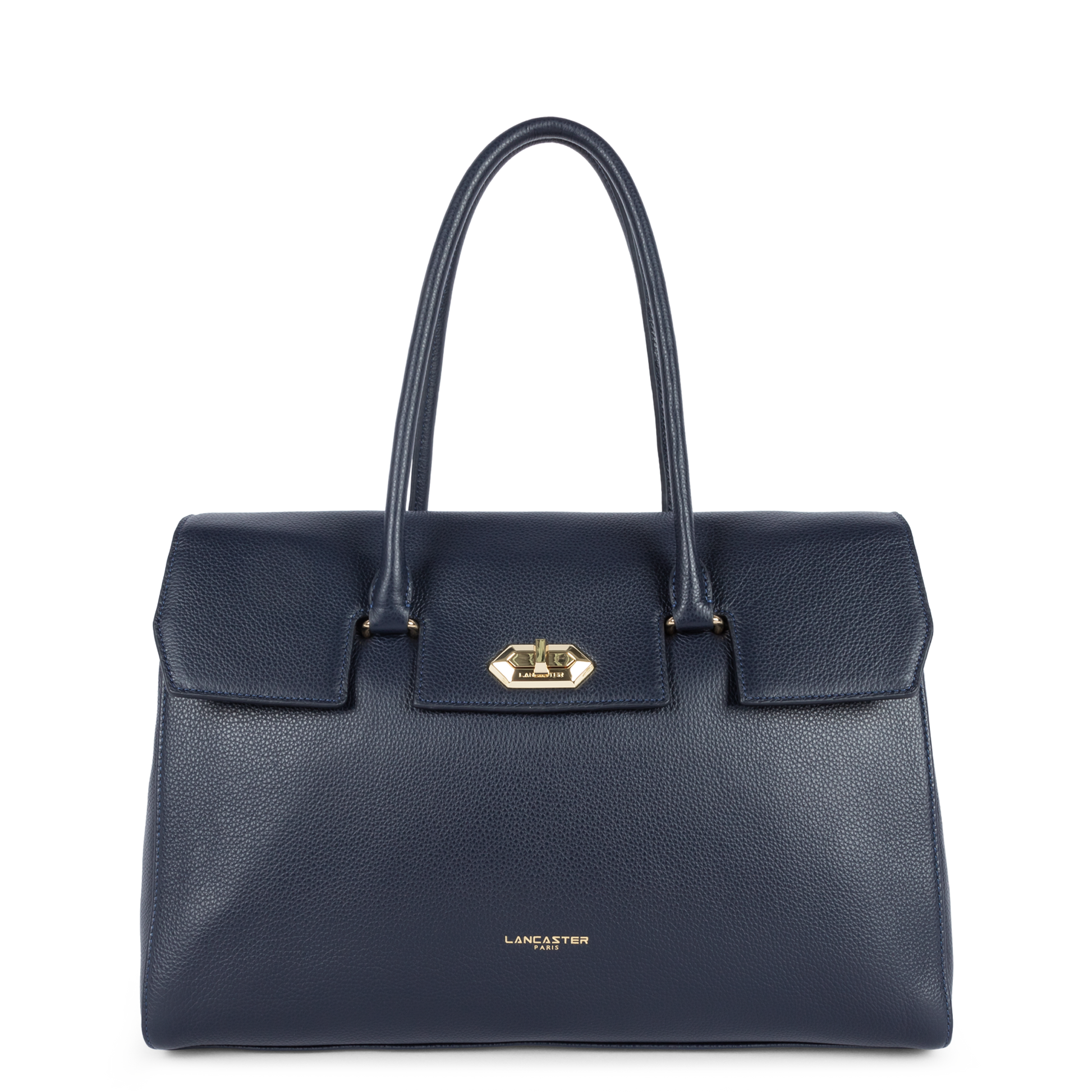 très grand sac cabas épaule - milano cosmos #couleur_bleu-fonc