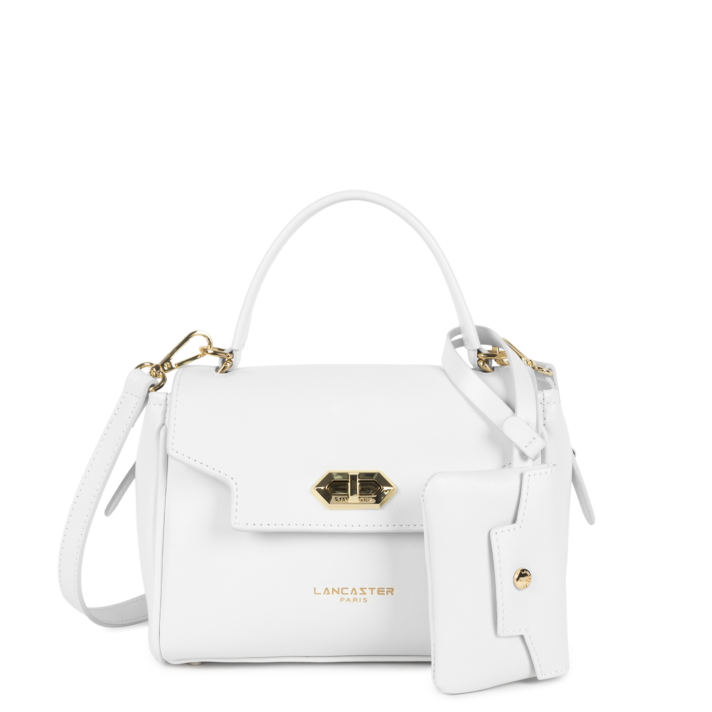 petit sac à main - mademoiselle grace #couleur_blanc