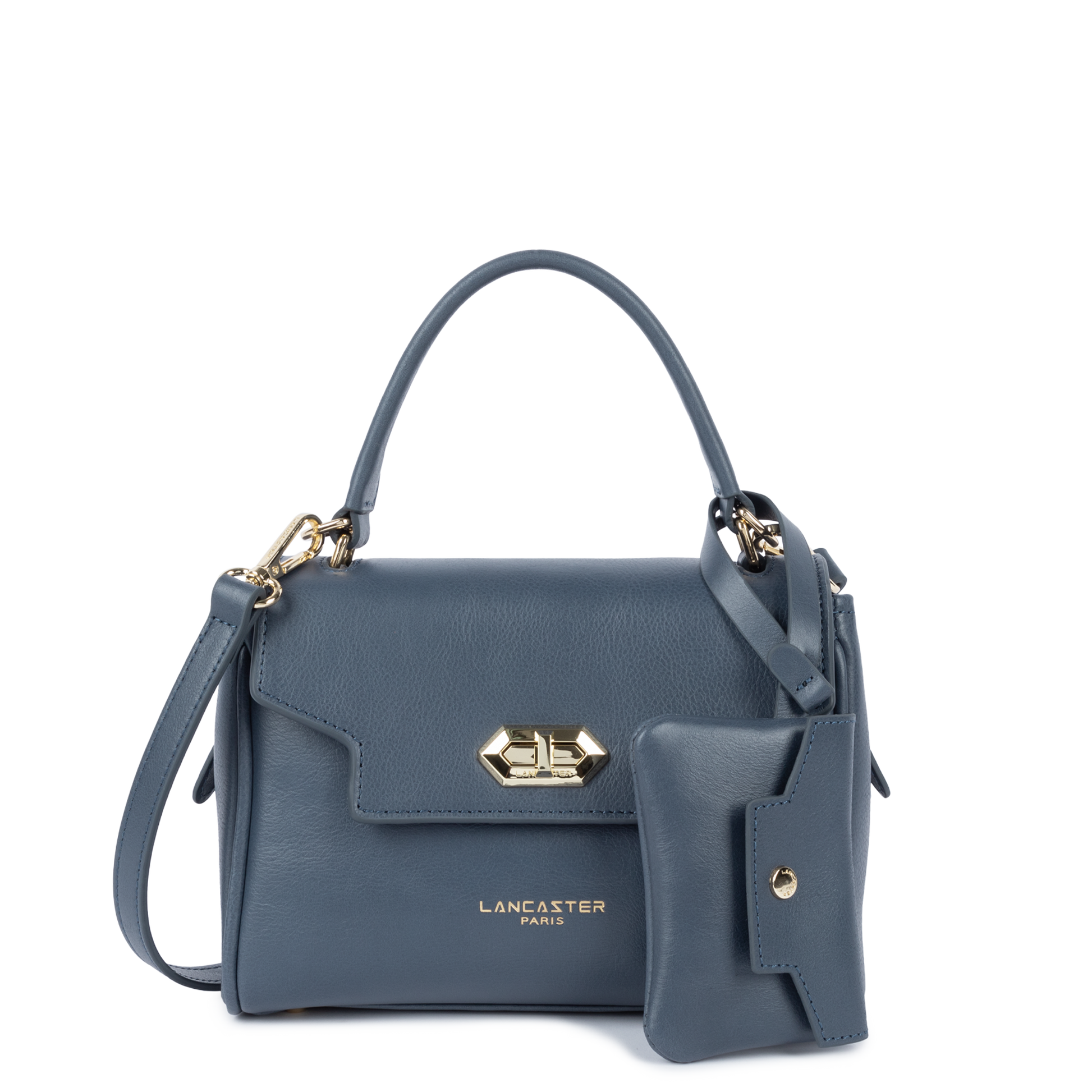petit sac à main - mademoiselle grace #couleur_bleu-mer
