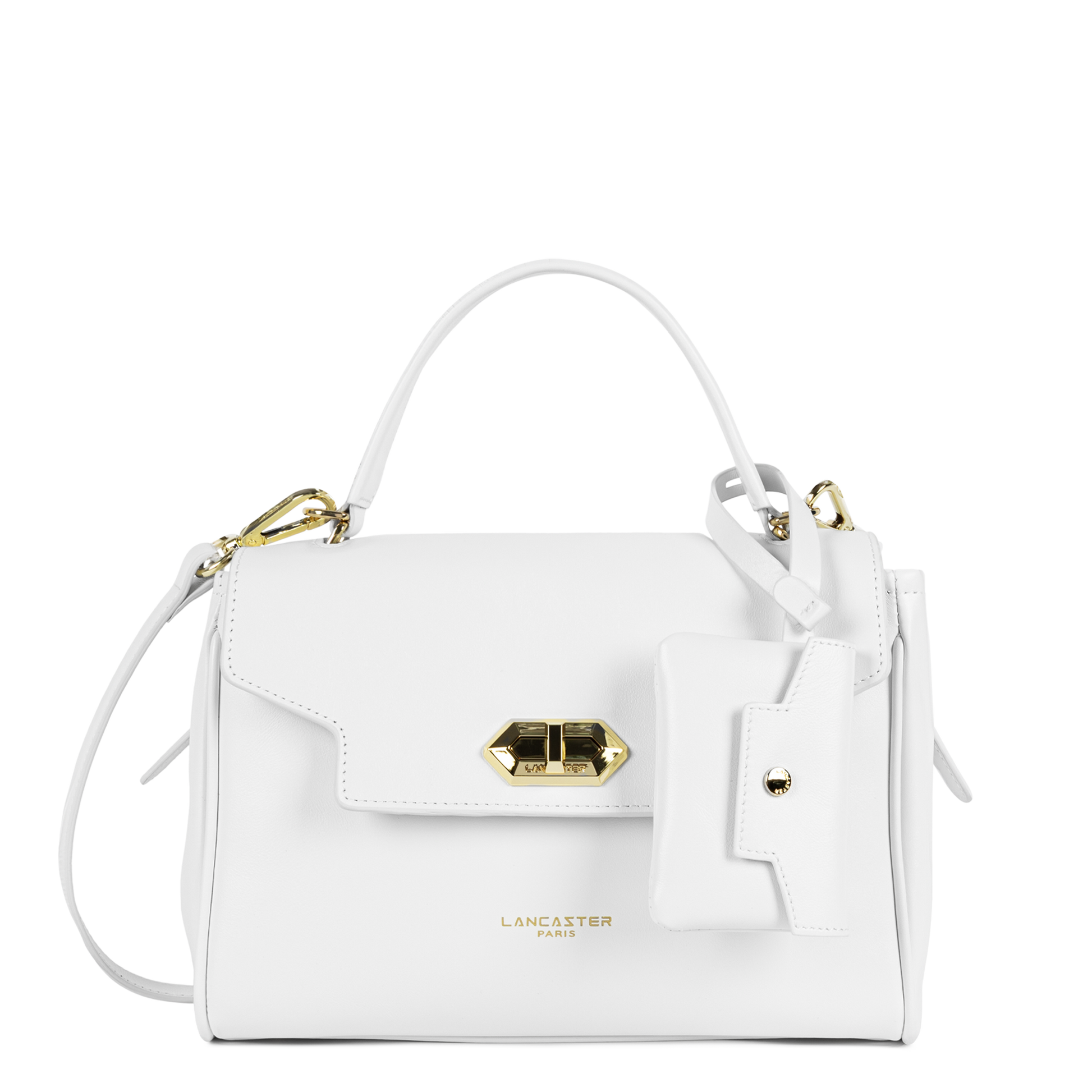 sac à main - mademoiselle grace #couleur_blanc