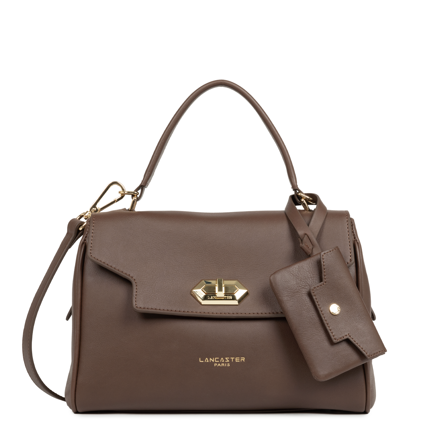 sac à main - mademoiselle grace #couleur_marron