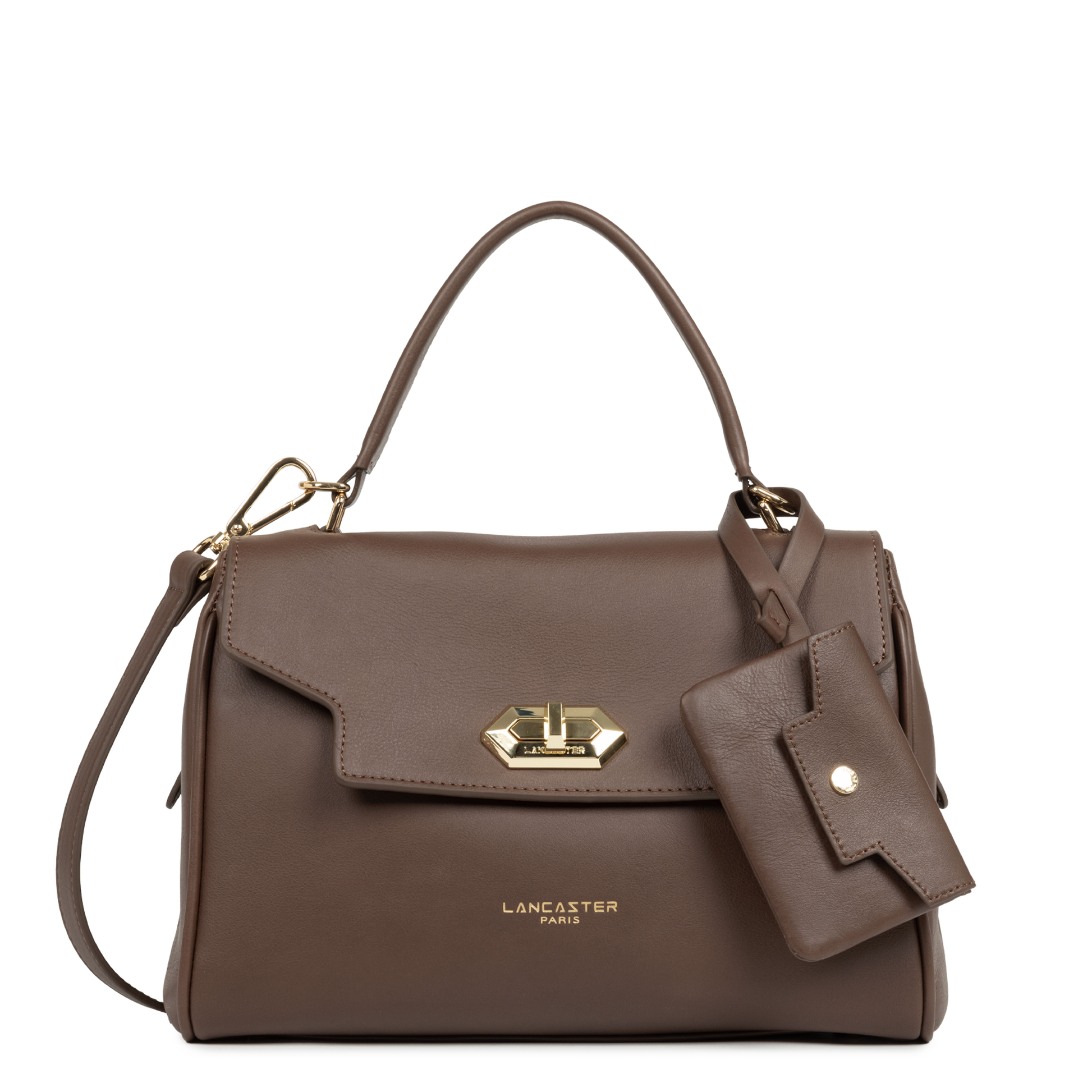 sac à main - mademoiselle grace #couleur_marron
