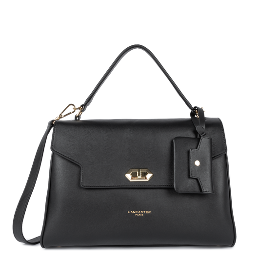 grand sac cabas épaule - mademoiselle grace #couleur_noir