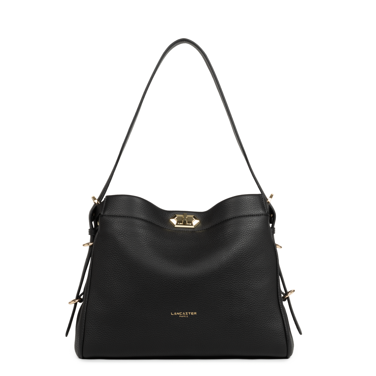 grand sac hobo - mademoiselle romy #couleur_noir