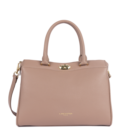 sac cabas main - mademoiselle romy #couleur_nude-fum