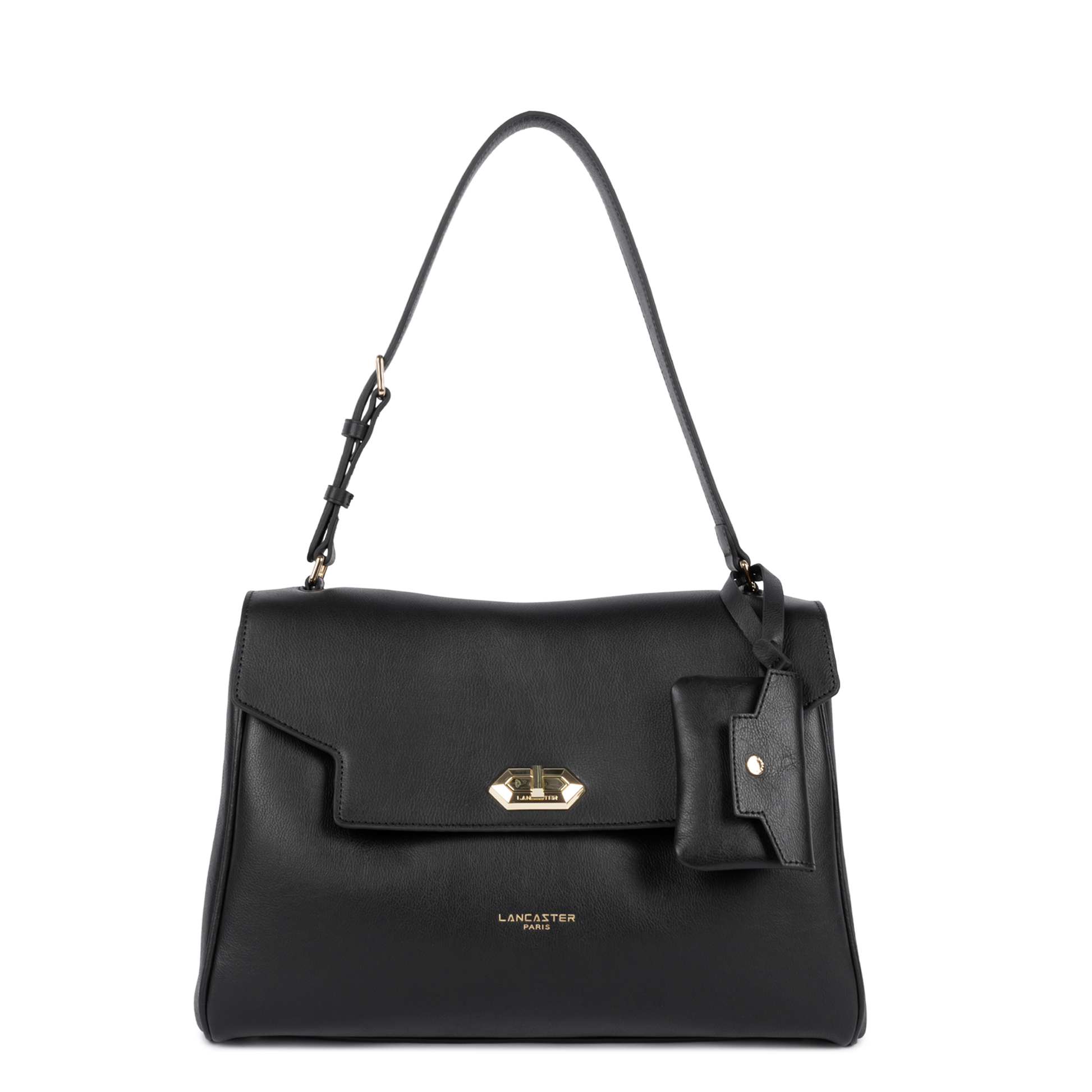 grand sac cabas épaule - mademoiselle grace #couleur_noir