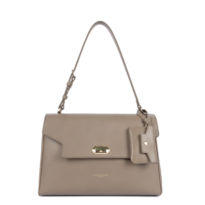grand sac cabas épaule - mademoiselle grace #couleur_sable-fonc