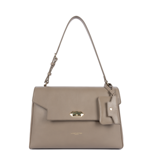 grand sac cabas épaule - mademoiselle grace #couleur_sable-fonc