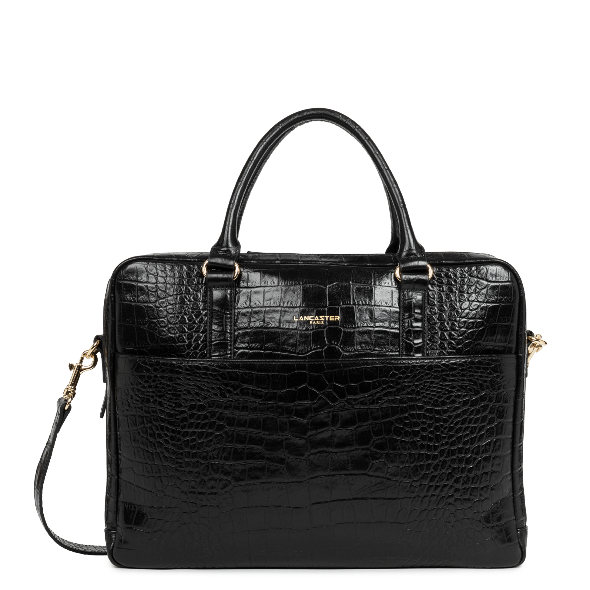 porte documents - mademoiselle business #couleur_noir-croco