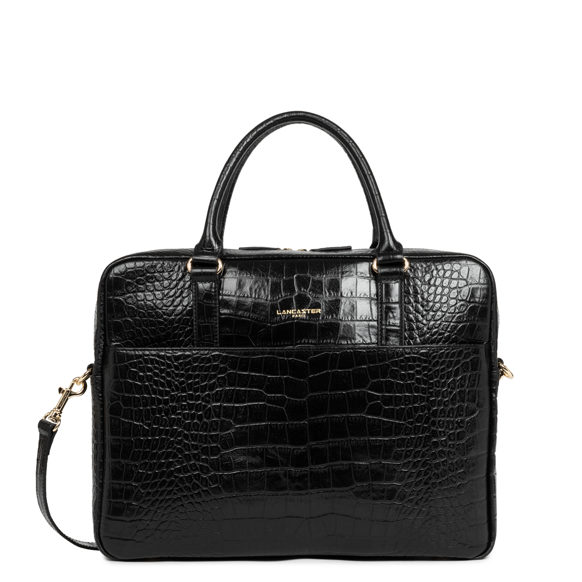 porte documents - mademoiselle business #couleur_noir-croco