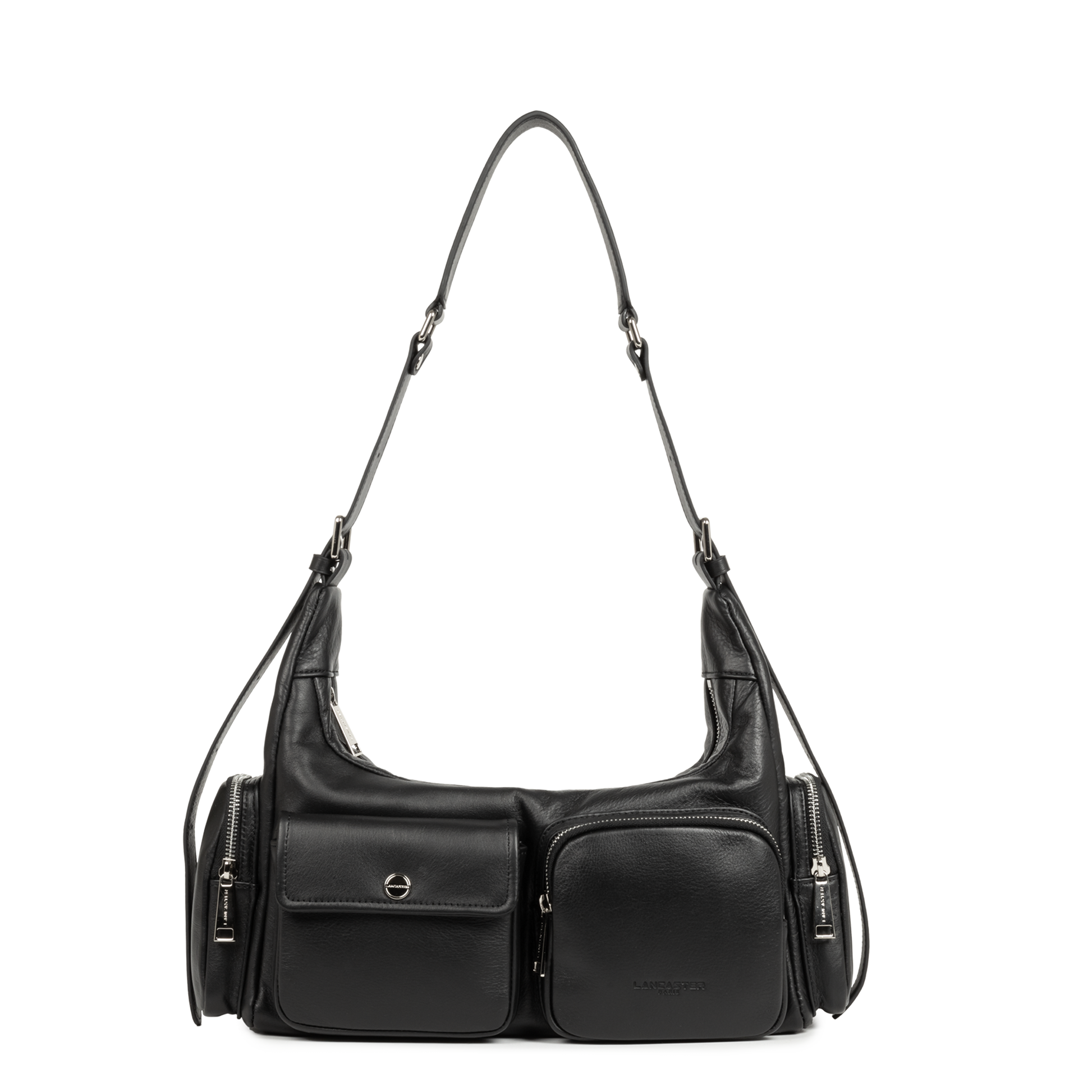 sac besace - soft caramella #couleur_noir