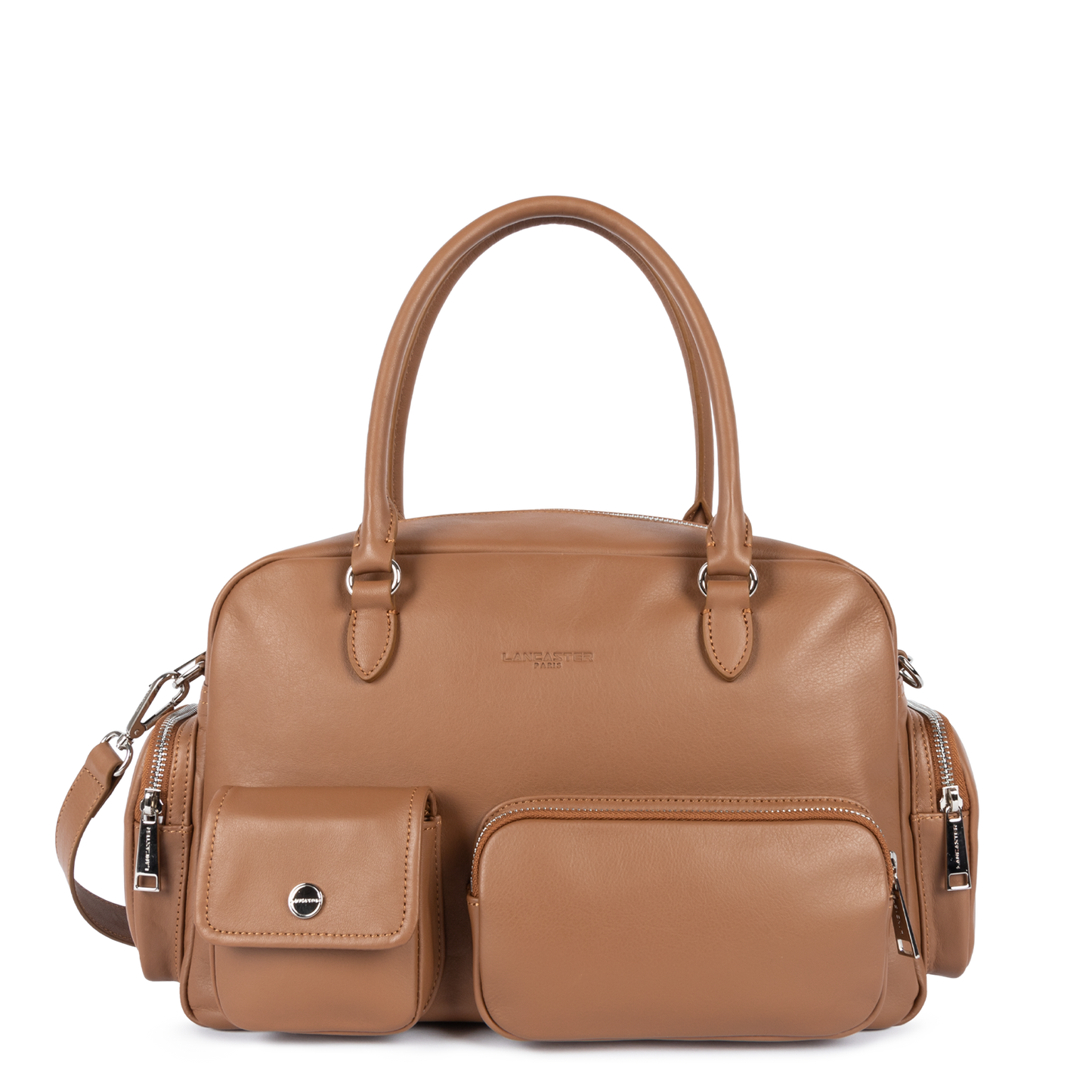 sac à main bowling - soft caramella #couleur_camel