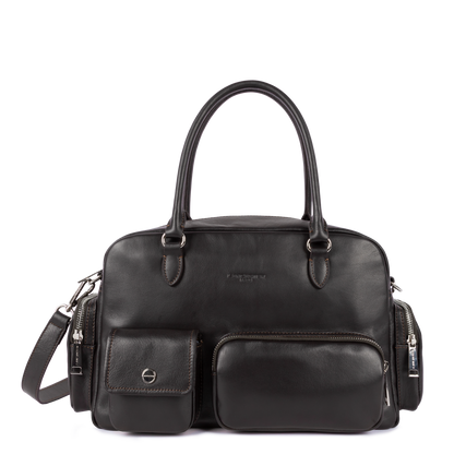 sac à main bowling - soft caramella #couleur_marron