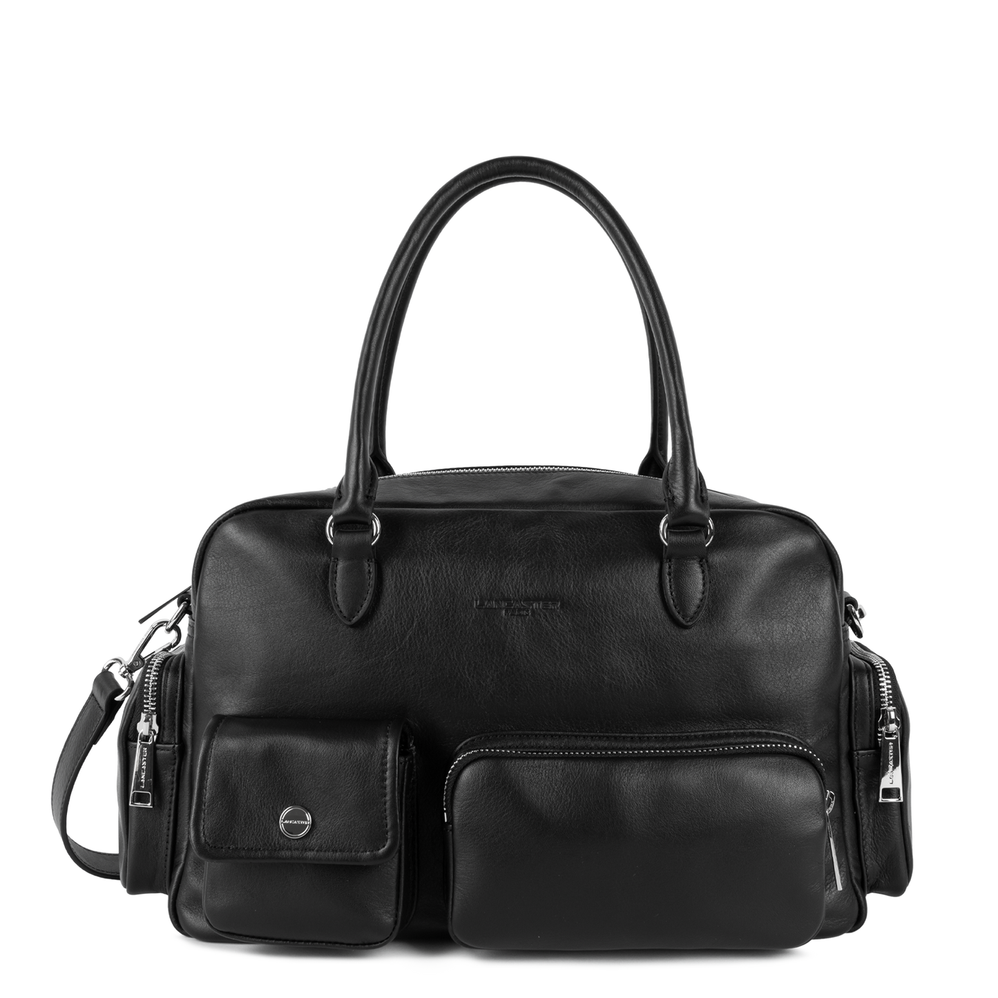 sac à main bowling - soft caramella #couleur_noir