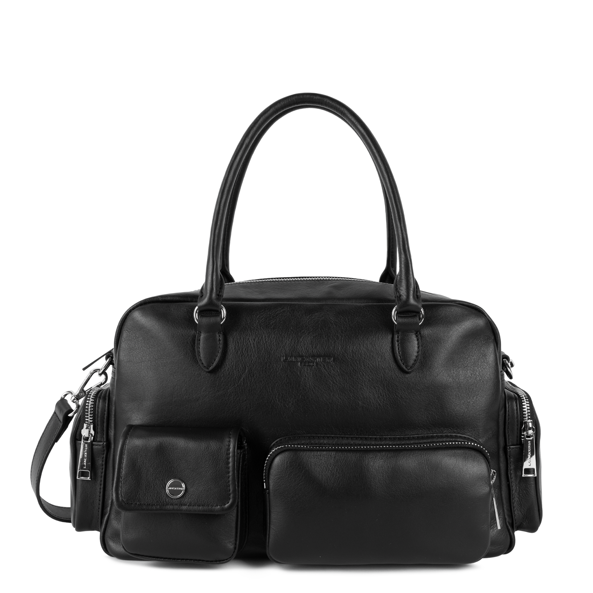 sac à main bowling - soft caramella #couleur_noir