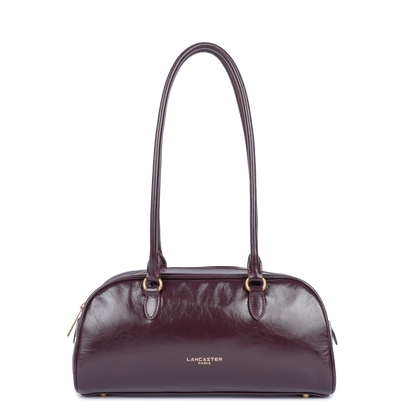 sac à main bowling - rétro bow #couleur_bordeaux