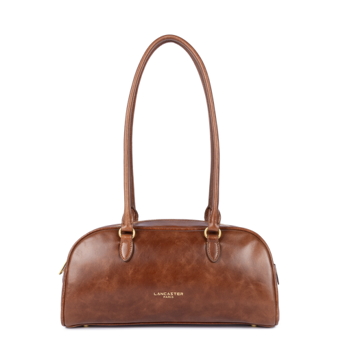 sac à main bowling - rétro bow #couleur_cognac