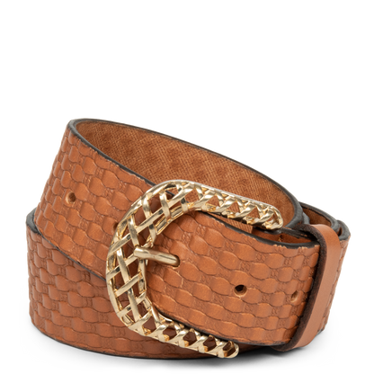 Ceinture - Ceinture Cuir Végétal Femme