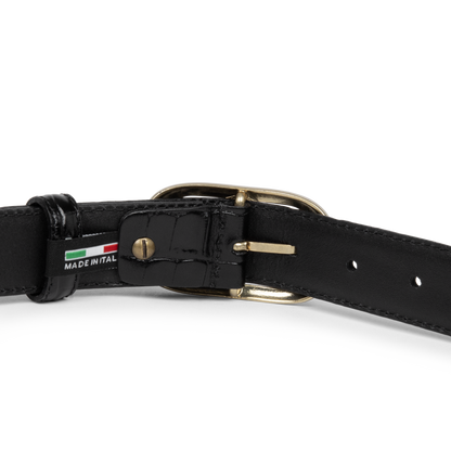Ceinture - Ceinture Cuir Croco Femme