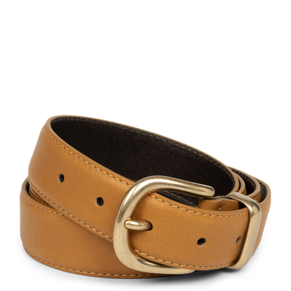 Ceinture - Ceinture Cuir Lisse Femme