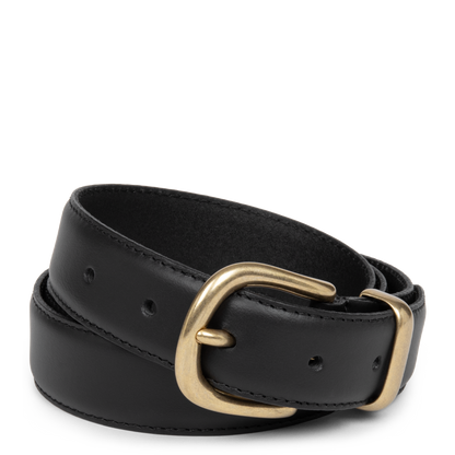 Ceinture - Ceinture Cuir Lisse Femme