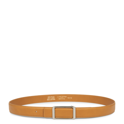 ceinture - ceinture cuir lisse femme #couleur_camel